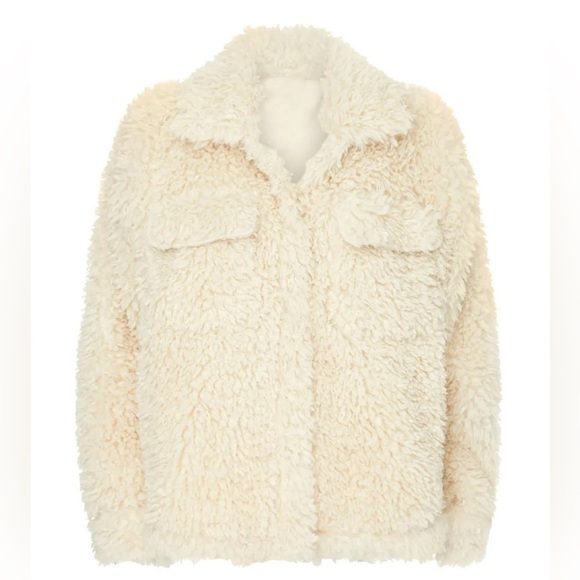 Love, Whit by Whitney Port Cream Sherpa Jacket - Picture 8 of 8